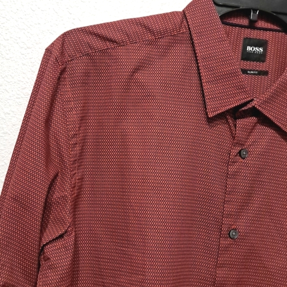 Hugo Boss Ronni Slim Fit Long Sleeve Shirt - Picture 2 of 5